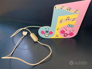 Lampada da notte in pvc