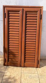 Persiana alluminio effetto legno