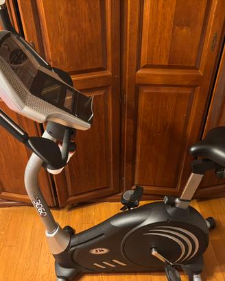 Cyclette con display