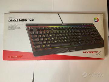 Tastiera: HyperX Alloy Core RGB (Layout Turco)