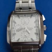 SEIKO 7T62-0GT0 Chronograph White Dial