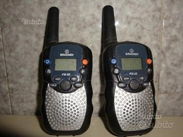 Walkie Talkie ricetrasm.Brondi FX 10 twin 10km