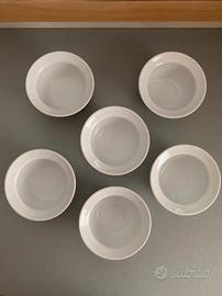 Set 6 coppette da dolce/frutta/gelato