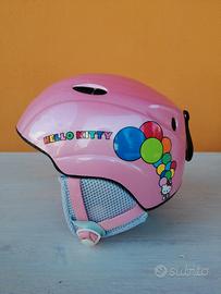 Hello Kitty casco da scii/snowboard + maschera