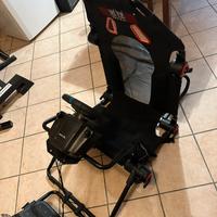 Postazione simulatore di guida completa
