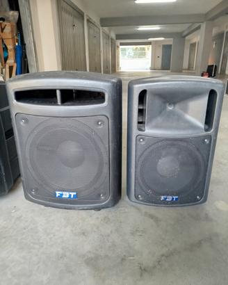 subwoofer fbt Maxx 9 e casse fbt max4
