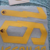 Personalizzazione 16 De Rossi per maglia addio DDR