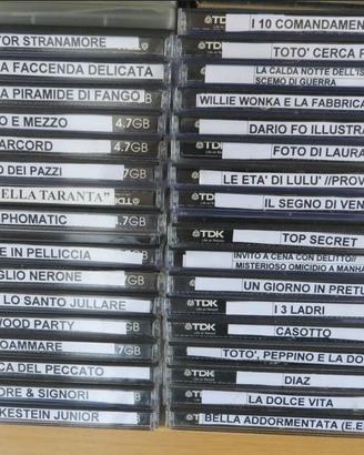 33 custodie jewel case + DVD e film