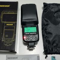 Flash Neewer 750II nikon+Neewer FC-16+Cavo SC28