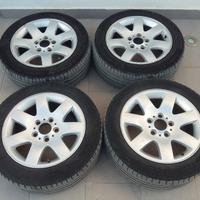 4 cerchi in lega 16" originali BMW E46