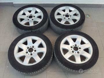 4 cerchi in lega 16" originali BMW E46