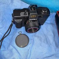 VINTAGE FOTOCAMERA INNON concopriobiettivo, custo
