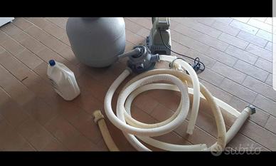 pompa a sabbia per piscina 