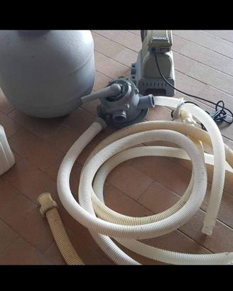 pompa a sabbia per piscina 