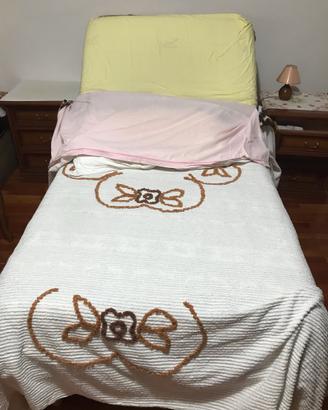 Letto 1 piazza con sollevamento elettrico