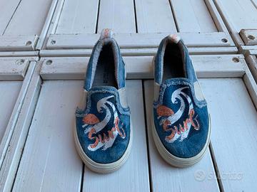 Scarpe Bambino n. 22 Zara Baby Tela Cotone