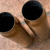 Coppia vasetti portafiori 20 mm in ottone no ww2