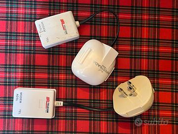 Modem ADSL e Filtri e telefono