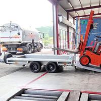 Carrello porta Escavatori Pale Muletti Edili