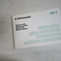 MANUALE USO E MANUTENZIONE ER500-C/D KAWASAKI 9997