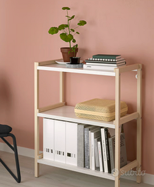 Scaffale IKEA EKENABBEN pioppo/bianco 70x34x86 cm