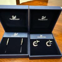2 paia di Orecchini Swarovski