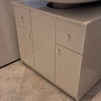 Cassetti armadietto sottolavabo