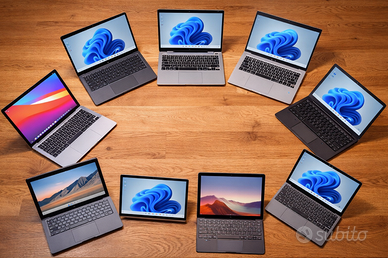 Laptop i5-i7 Ram 16-64GB SSD 128-1TB in Garanzia