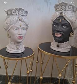 Coppia teste di moro