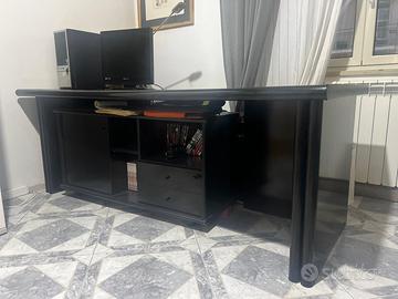Prestigiosa scrivania da ufficio nera