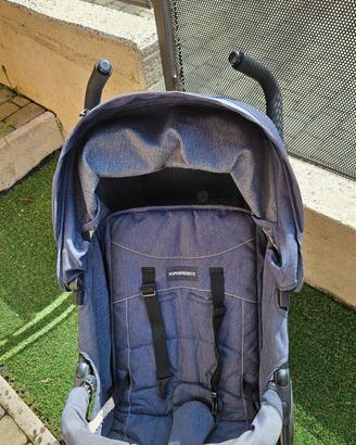 Foppapedretti Hurra Passeggino,Blu Denim, Leggero 