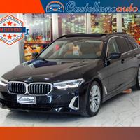 BMW 520 d Touring Luxury Aut TETTO-NAVI-PELLE-LED