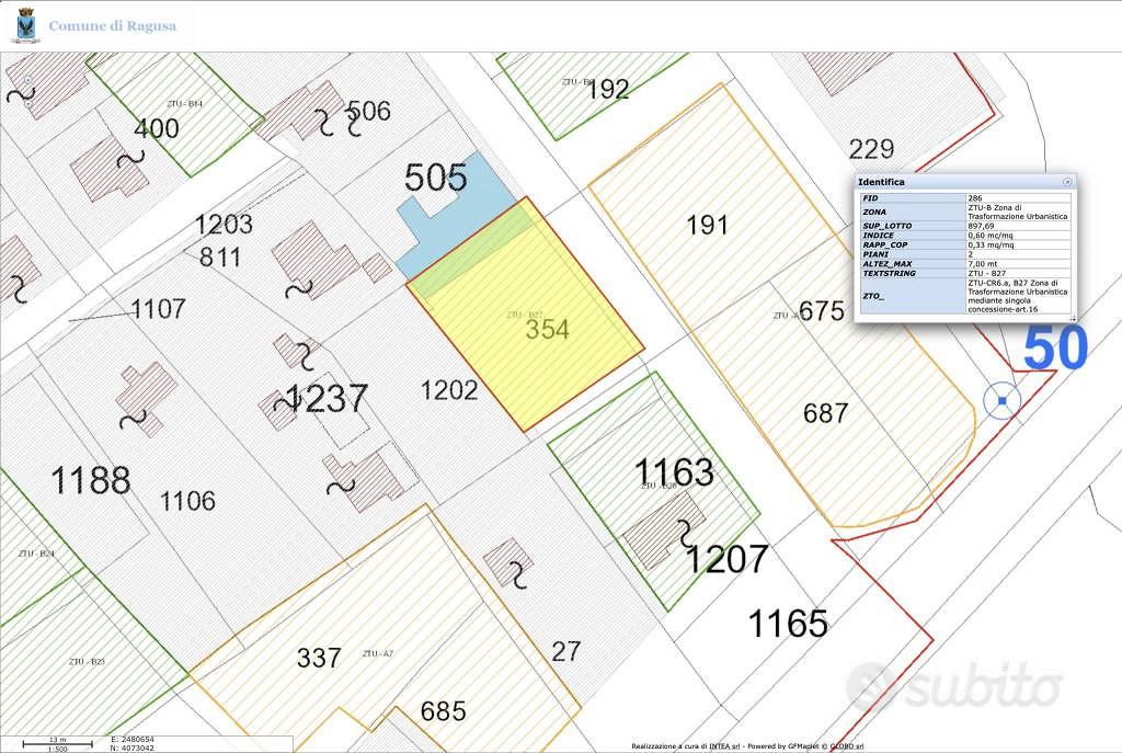 Terreno di 897 m² a Ragusa - Vista 3