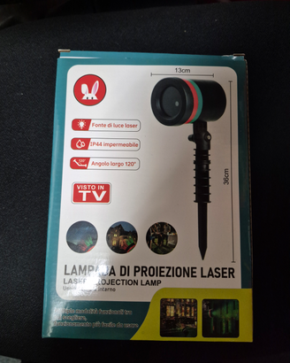 Lampada di proiezione laser luci di NATALE
