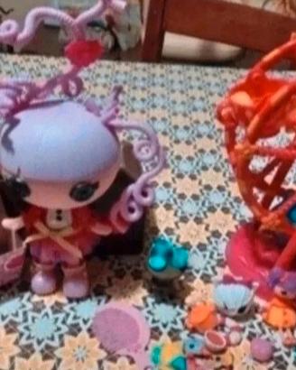 Bambola Lolli Pops, ruota panoramica,  3 mini Loll
