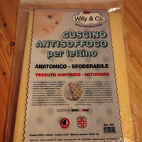 Cuscino antisoffoco per lettino