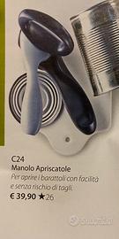 Manolo apriscatole tupperware