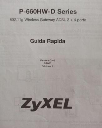 Router ADSL ZYXEL D-LINK