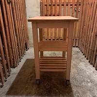 Carello Ikea in legno di faggio