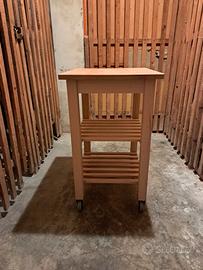 Carello Ikea in legno di faggio