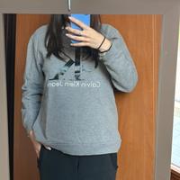 Felpa Grigia Calvin Klein Jeans