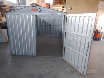 BOX IN LAMIERA ZINCATA 430X250