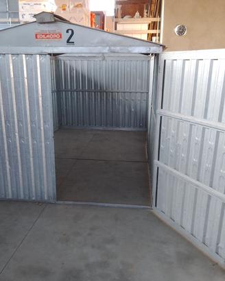 BOX IN LAMIERA ZINCATA 430X250