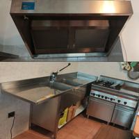 CUCINA PROF.ANGELO PO CAPPA 4 FUOCHI FORNO FRYTOP