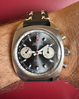 Roundex crono reverse panda landeron 248