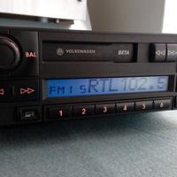 Autoradio vintage Blaupunk Beta Volkswagen