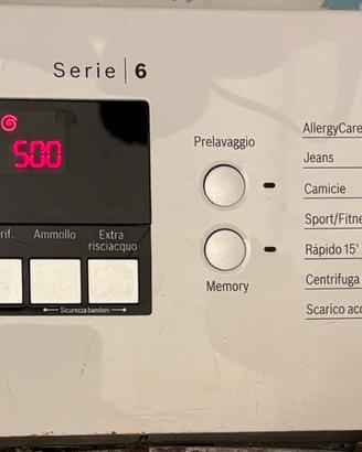 SCHEDA LAVATRICE BOSCH SERIE 6