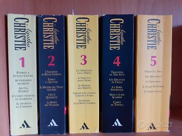 Collana Agatha Christie 5 volumi 25 libri