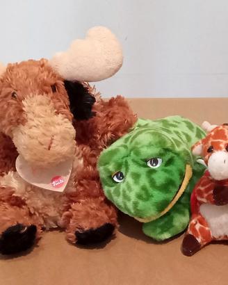 Lotto 3 Trudi - Alce, rana, giraffa