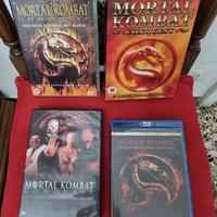 Lotto Blu Ray e Dvd Mortal Kombat Film + Serie TV